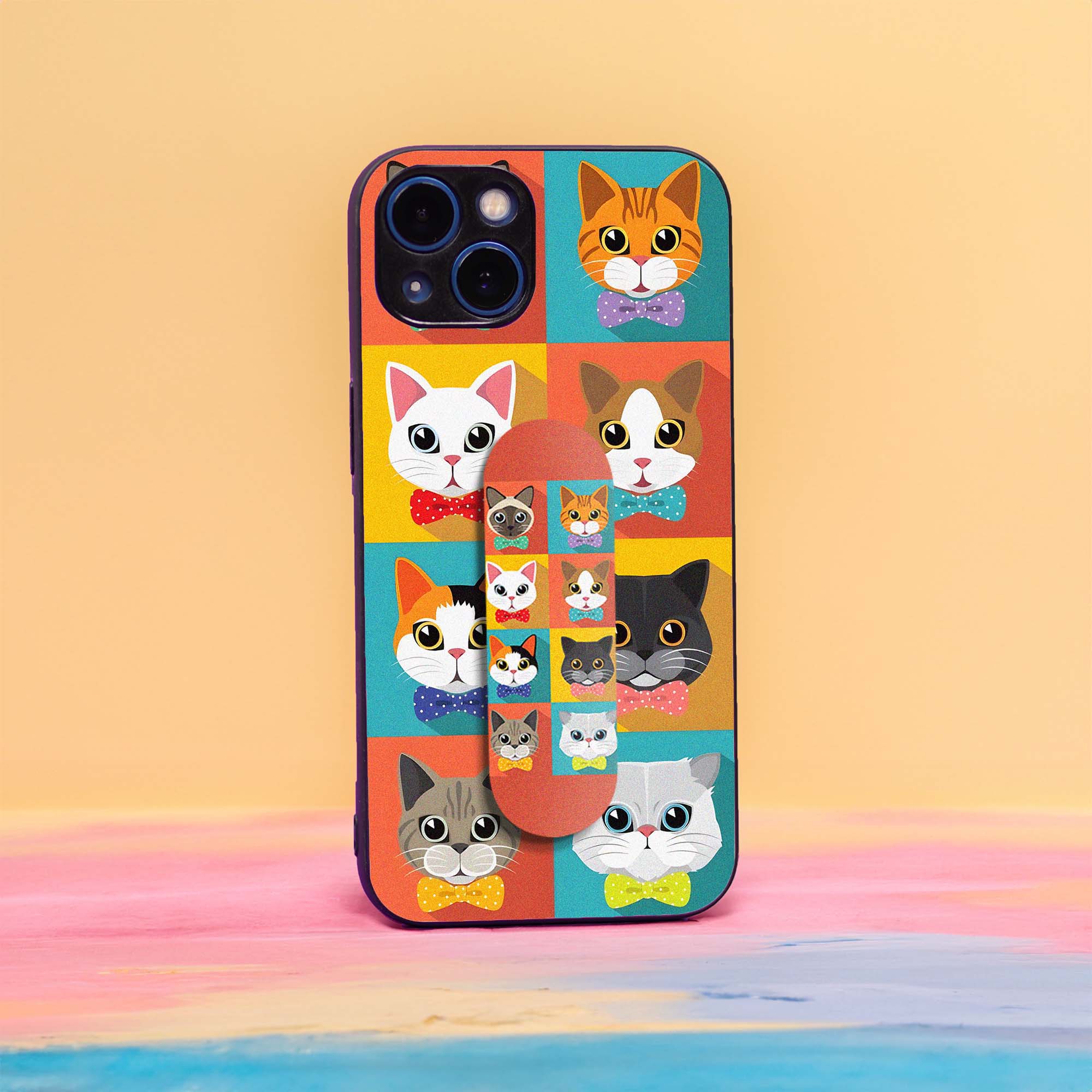 World Of Cats Gripper Combo Case