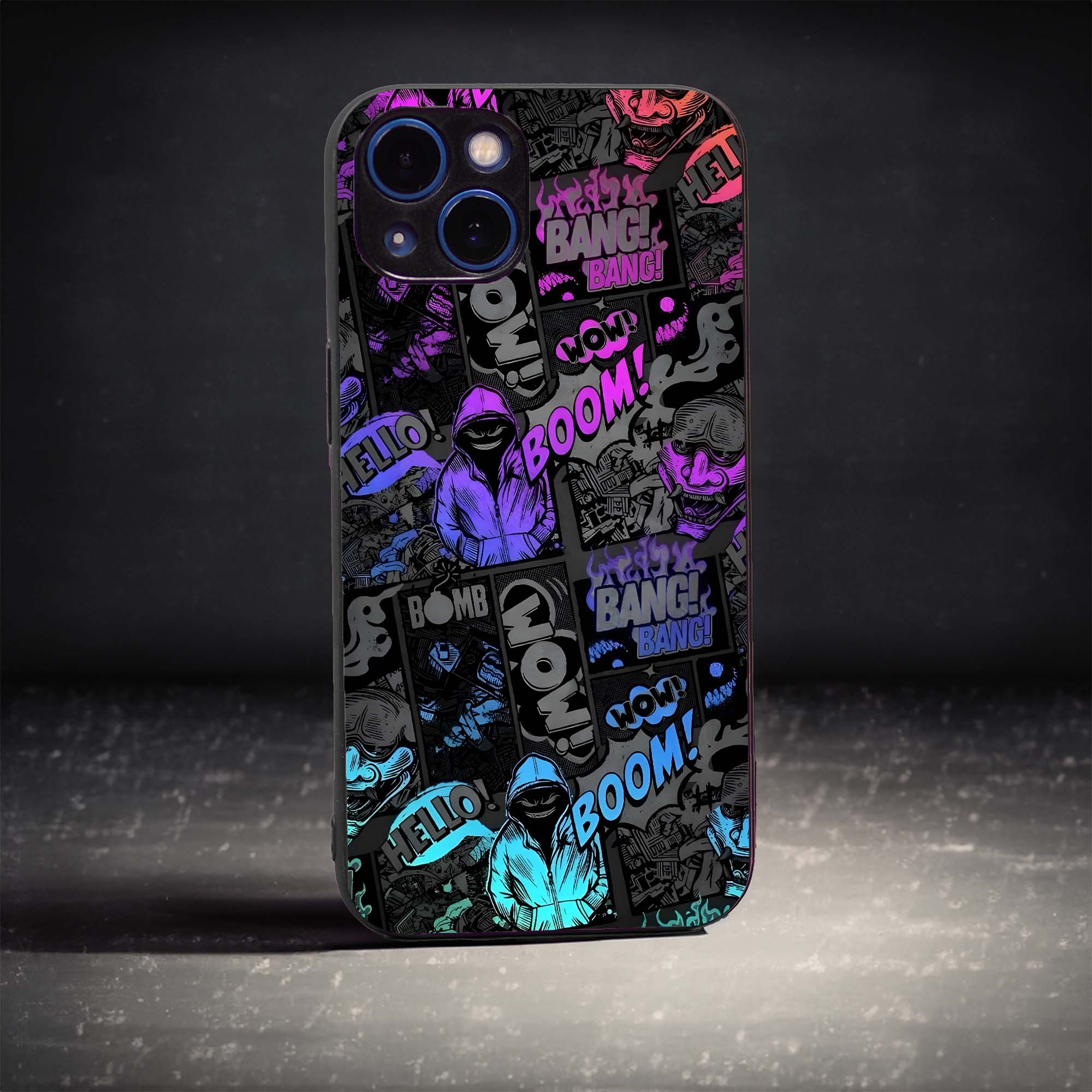 Wow Boom Glass Case