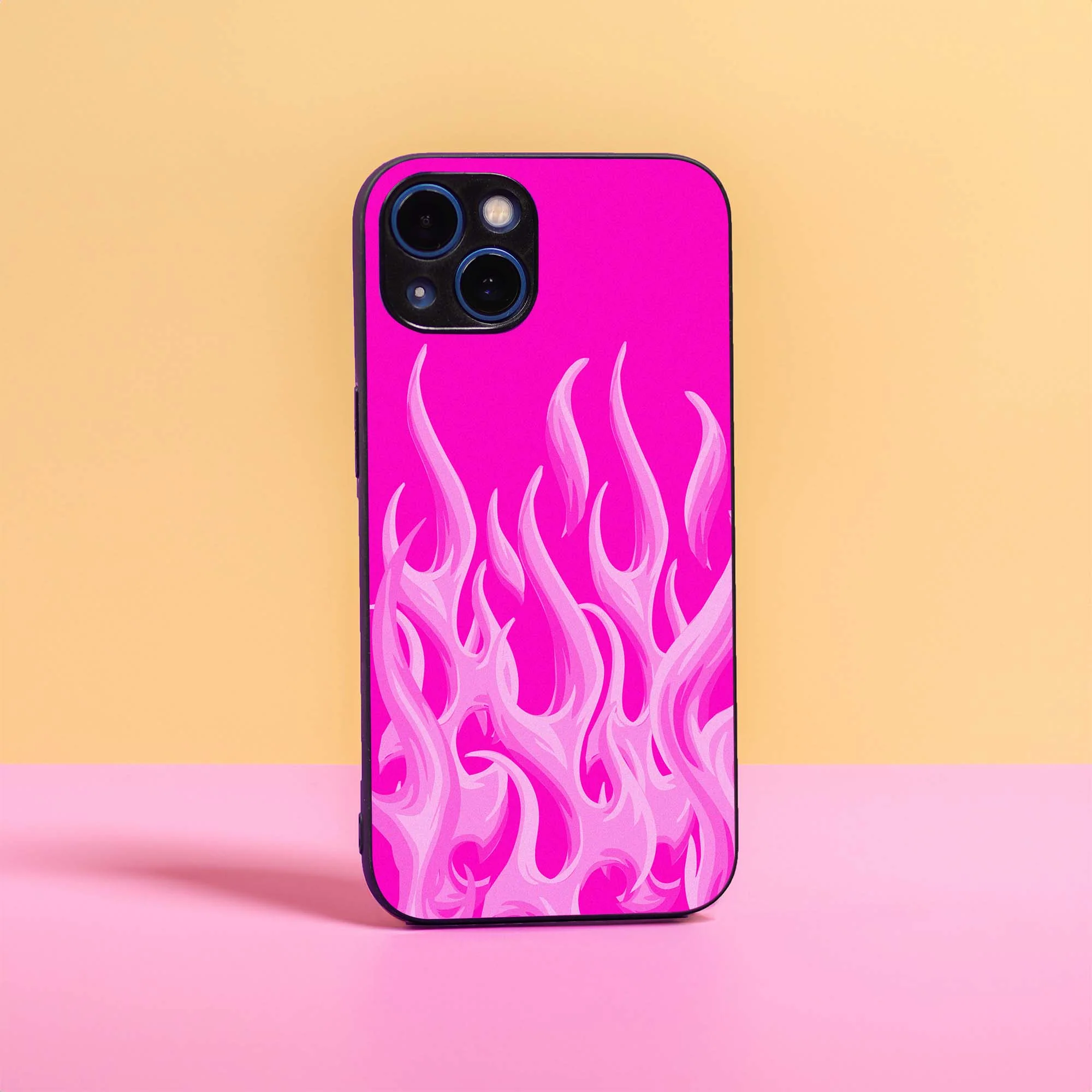 Y2K Flame Print Sleek Hybrid Case - Image 3