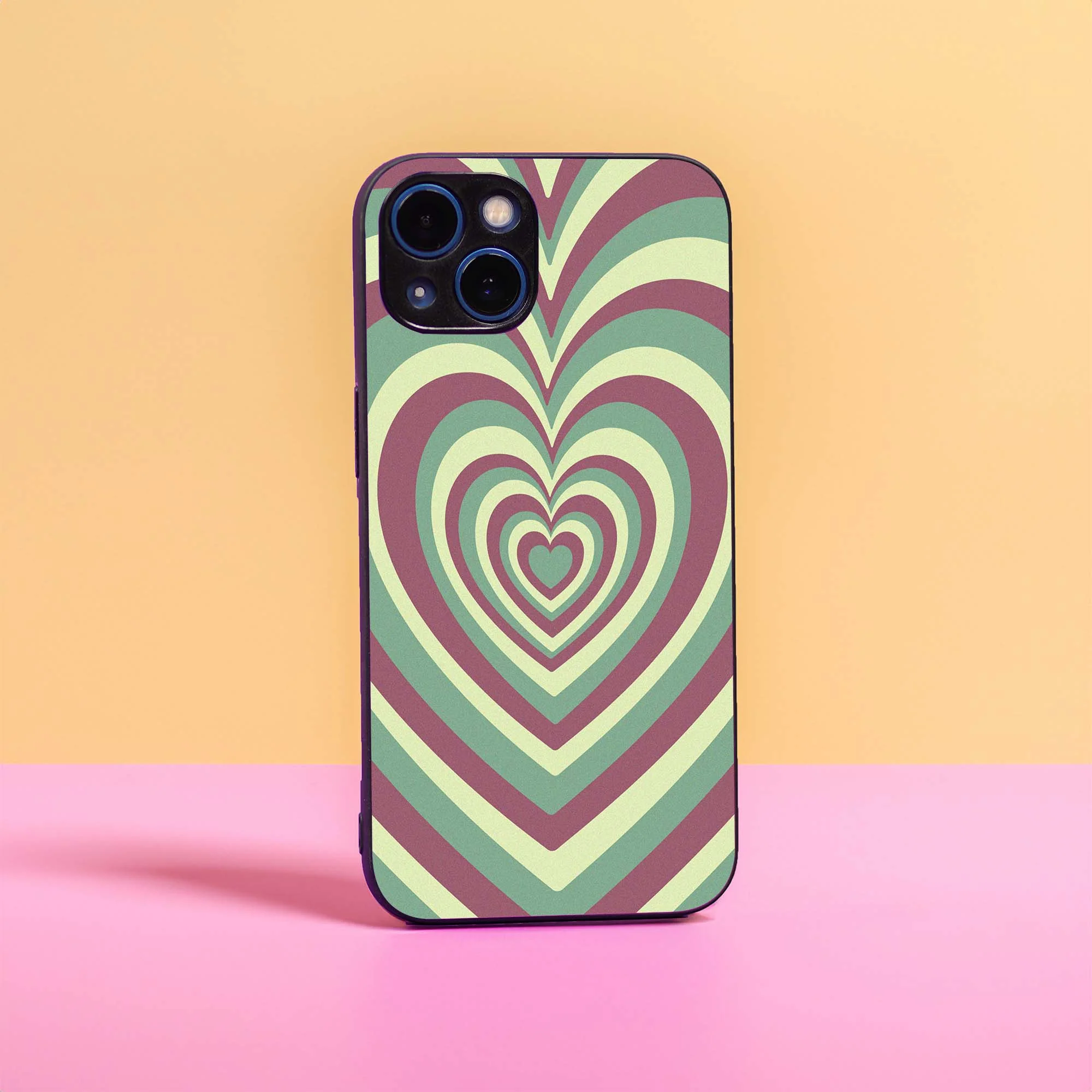 Y2K Hearts Sleek Hybrid Case - Image 5