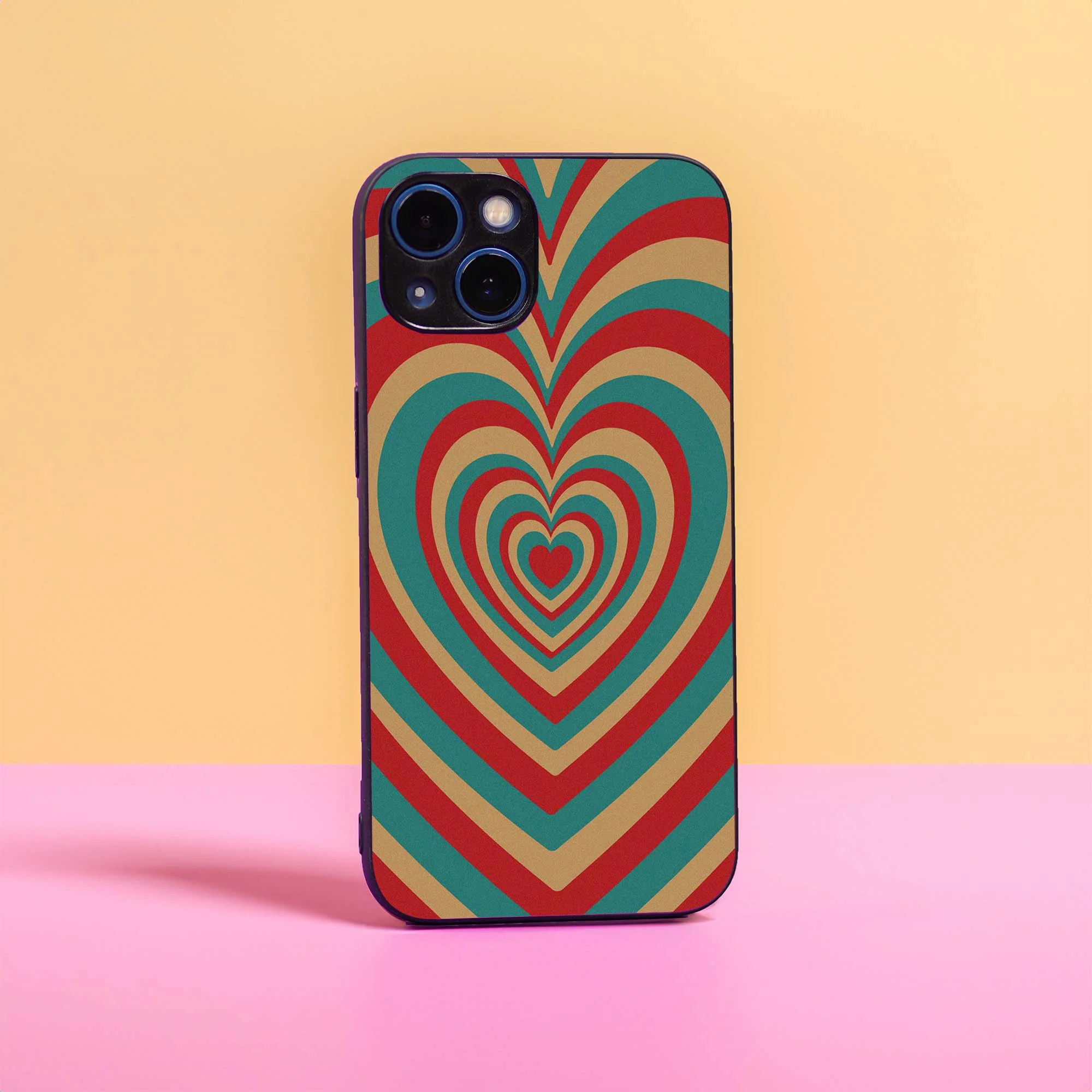 Y2K Hearts Sleek Hybrid Case - Image 6