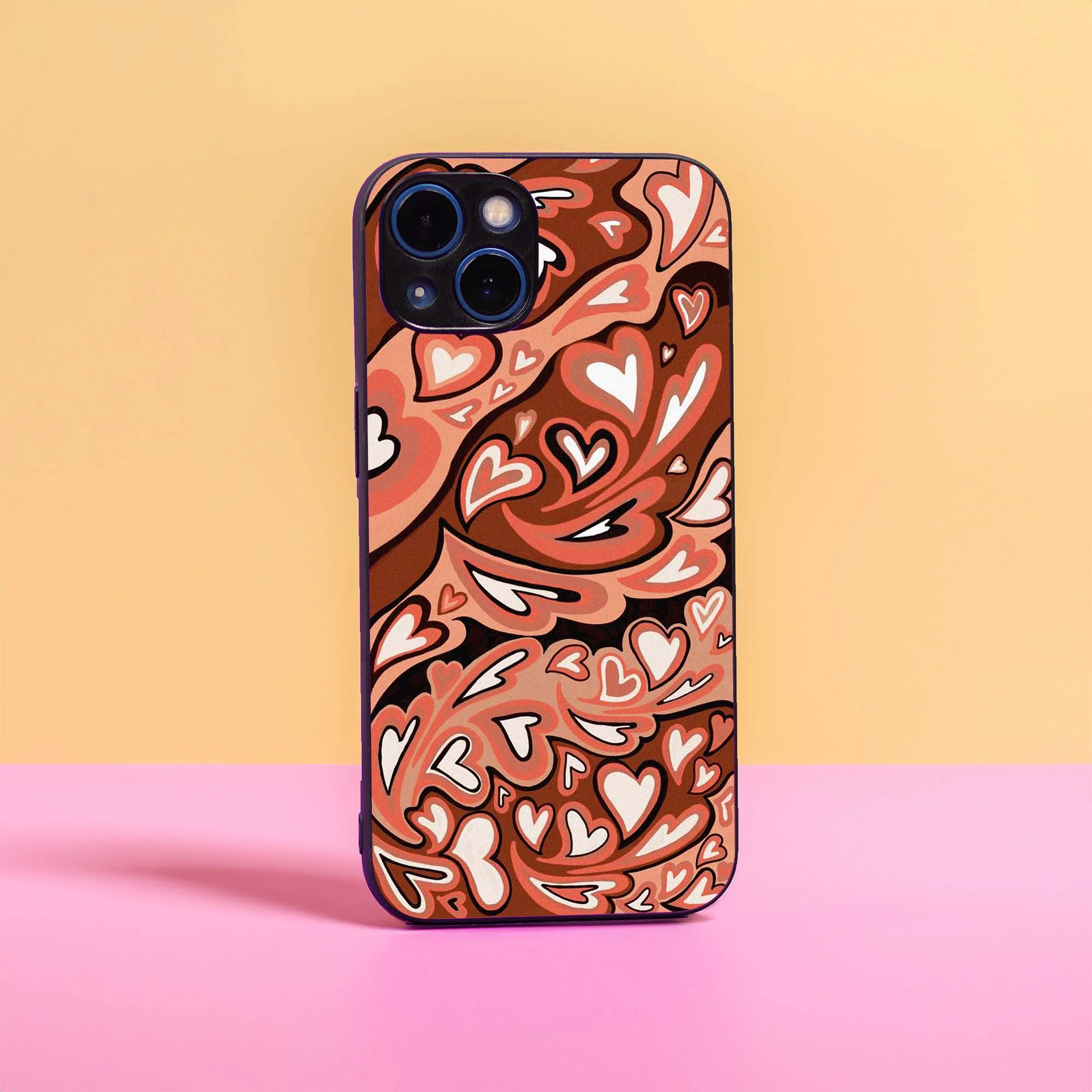 Y2K Hearts Universe Sleek Hybrid case - Image 3