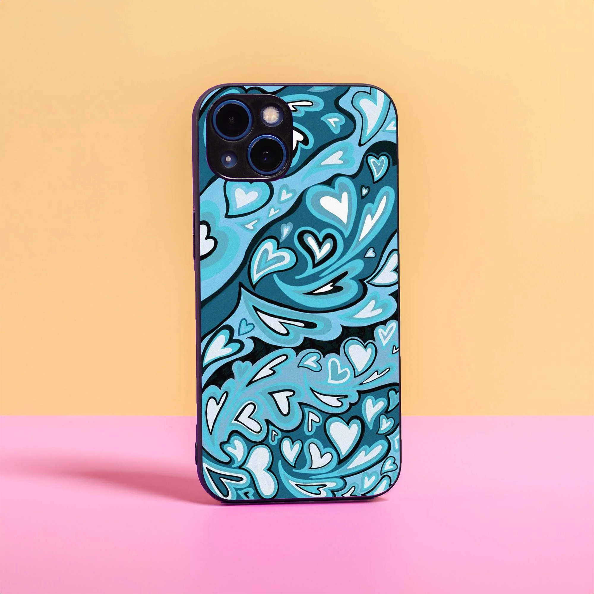 Y2K Hearts Universe Sleek Hybrid case - Image 4
