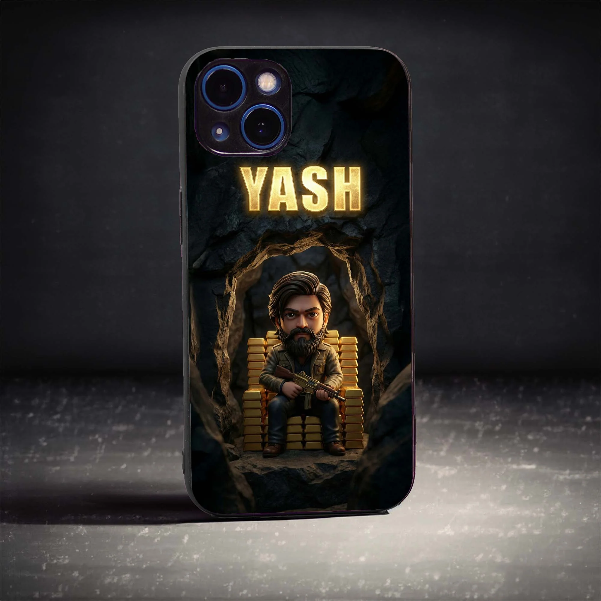 Yash Chibi Glass Case