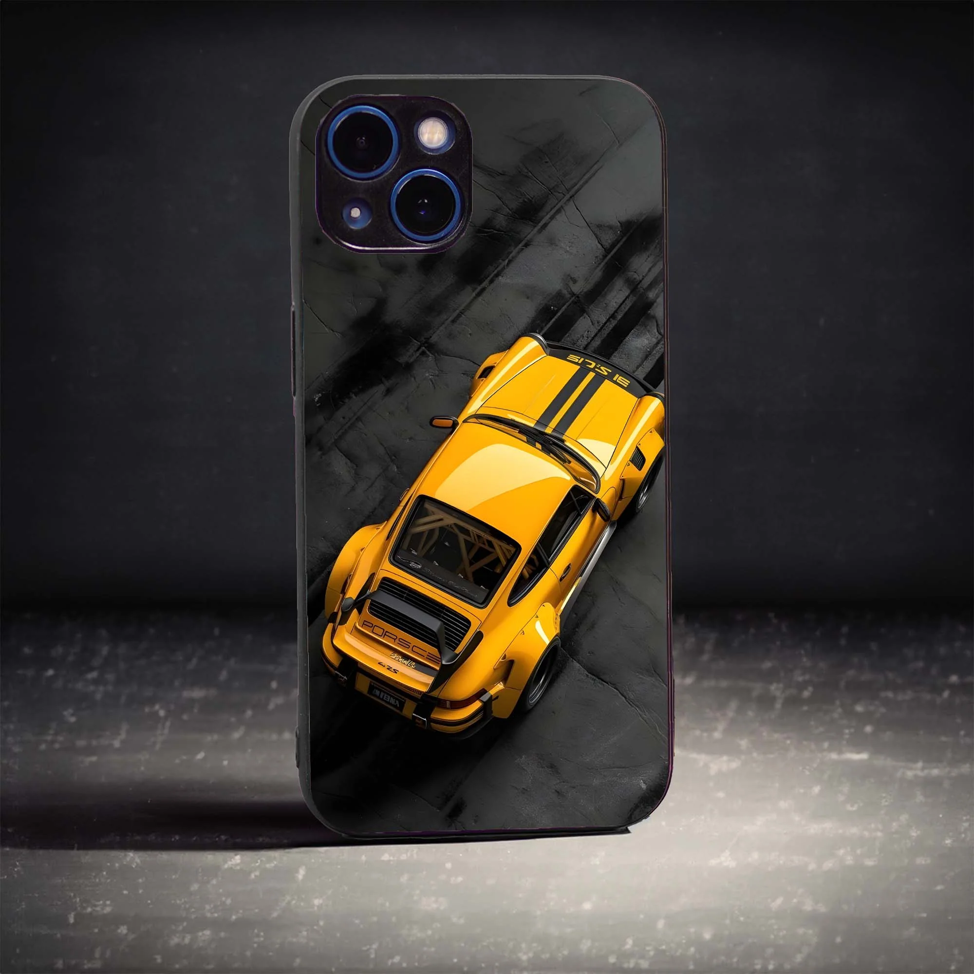 Yellow Rage Glass Case